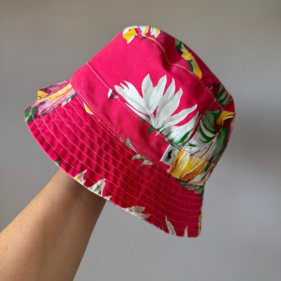 Polo Ralph Lauren Men’s Flora Print Bucket Hat Size L/XL - Picture 1 of 10